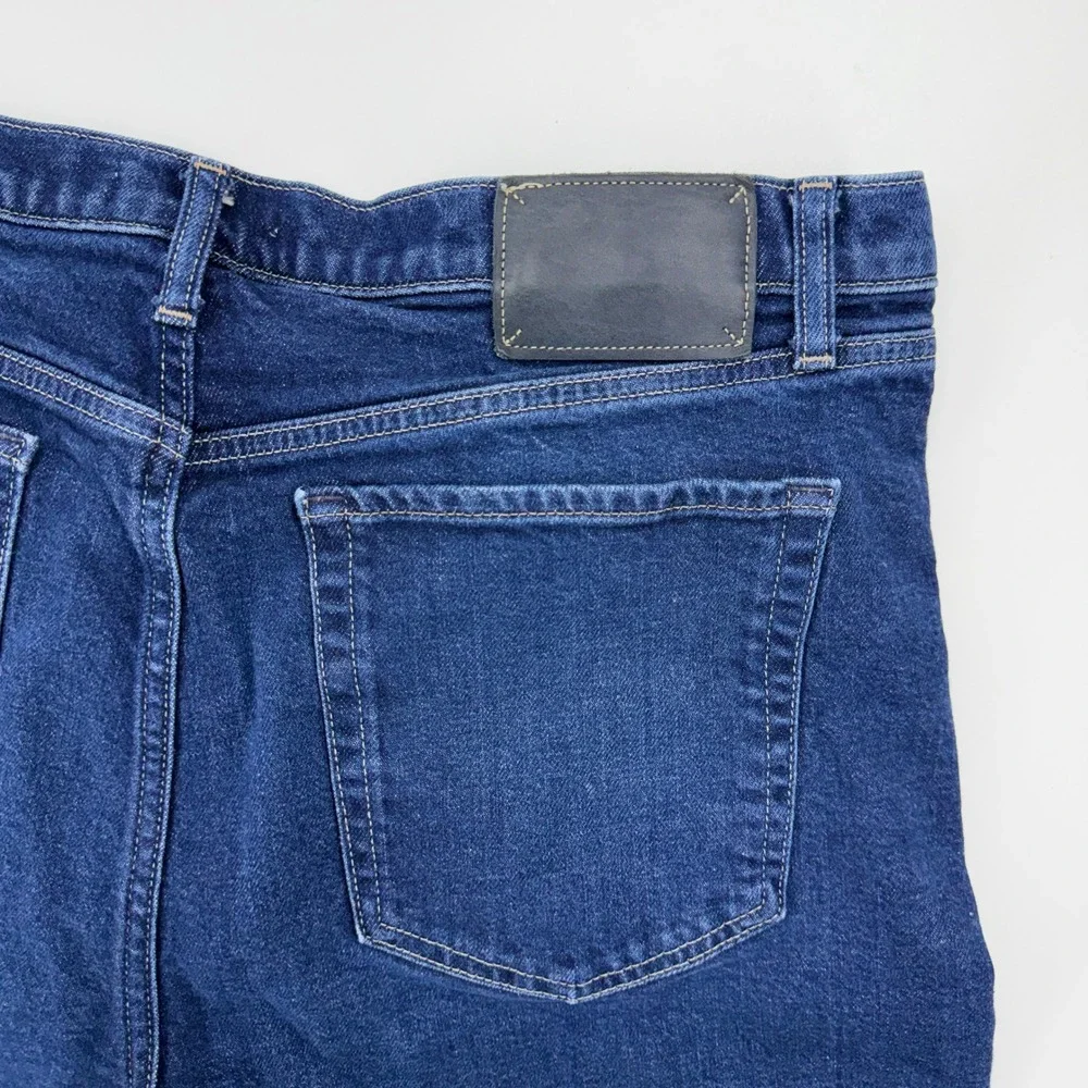 Banana Republic 90s Straight Dark Wash Jeans Mens 33 High Rise S/825196-01